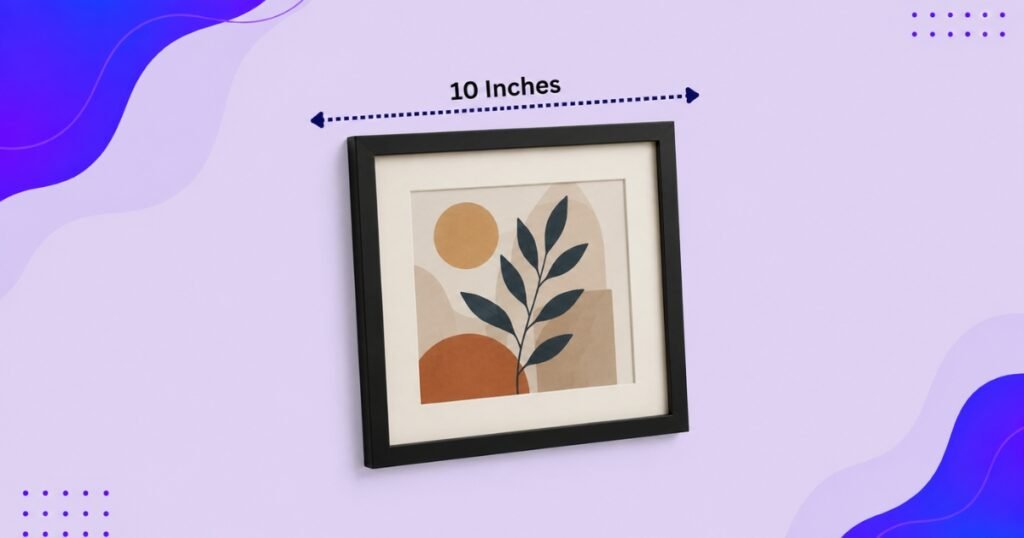 10 Inch Wall Art Frame