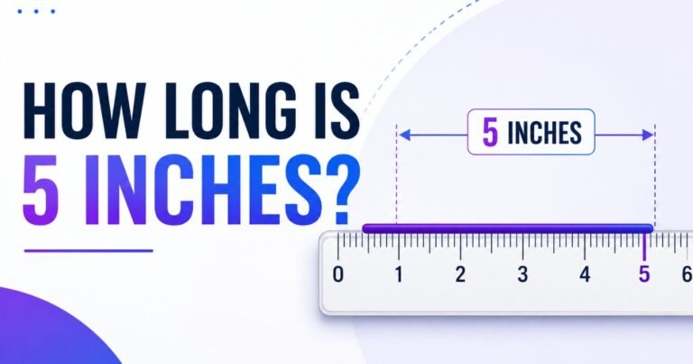 5 inches
