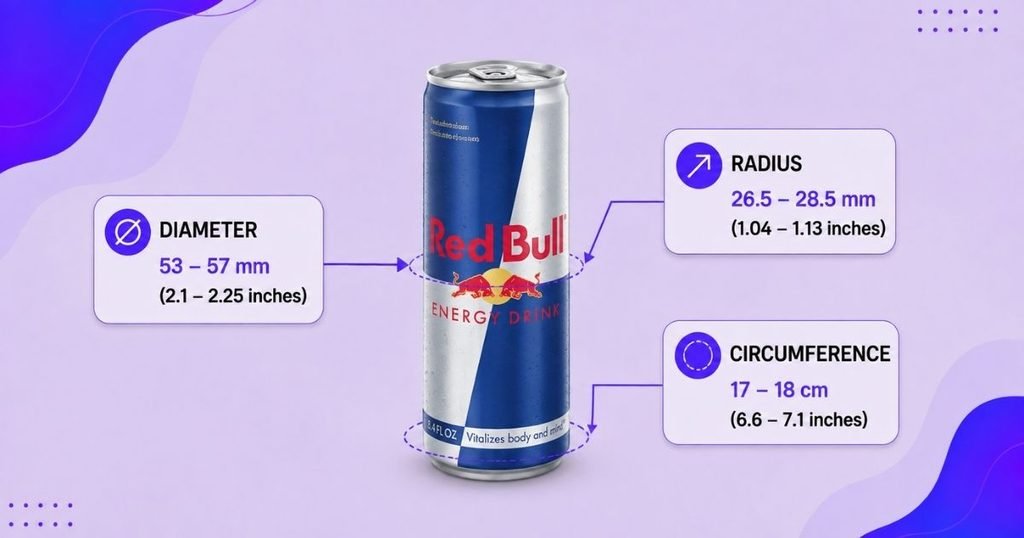 Circumference of a Red Bull Can