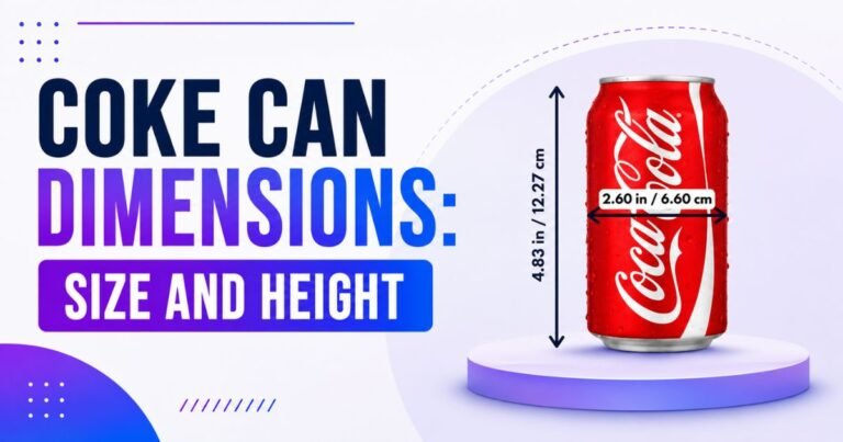 Coke Can Dimensions