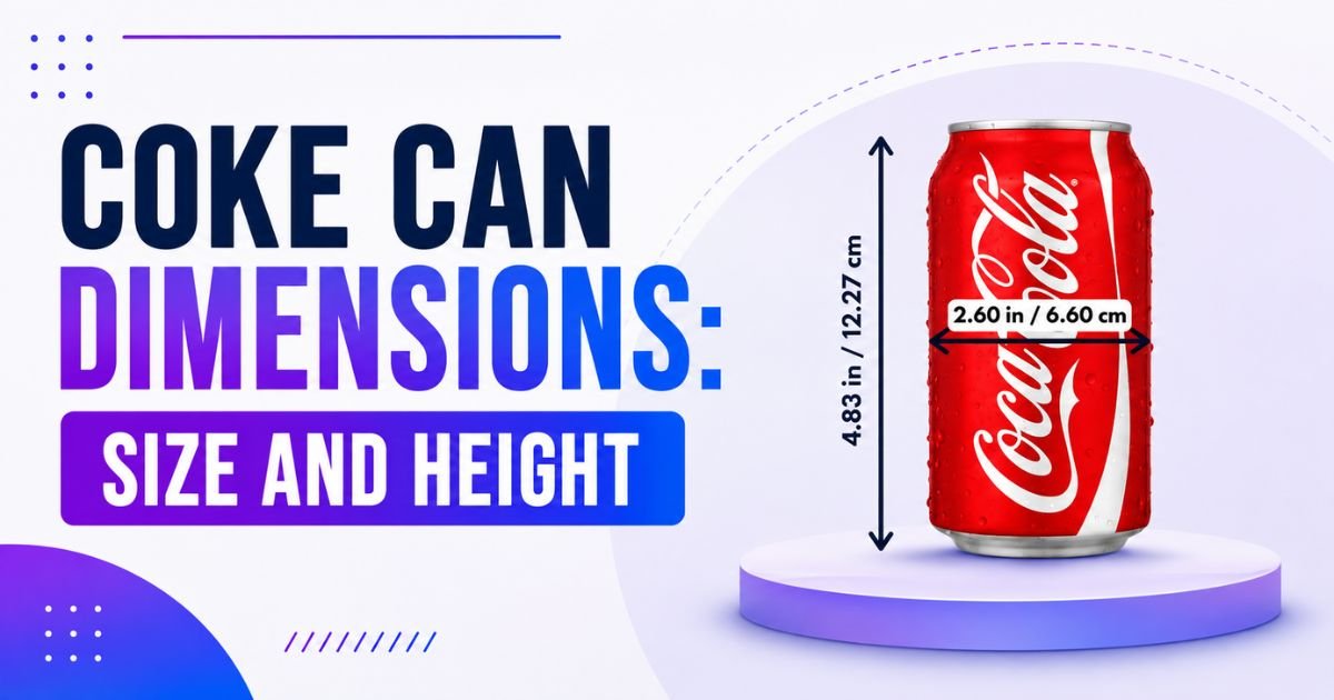 Coke Can Dimensions