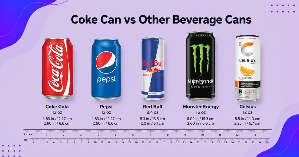 Coke Vs Other Beverage Cans