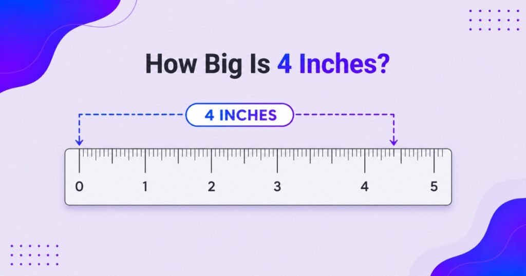 How big is 4 inches