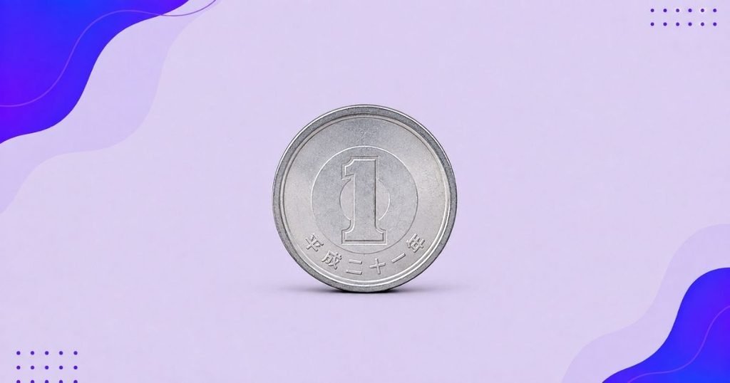 Japanese 1 Yen Coin
