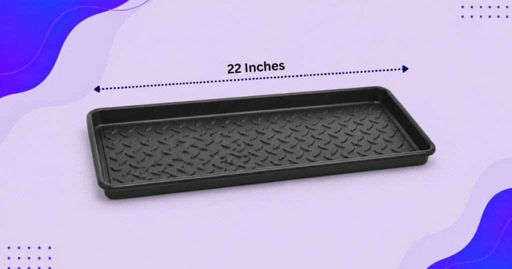 Outdoor Boot Tray Width
