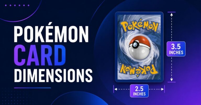 Pokémon Card Dimensions