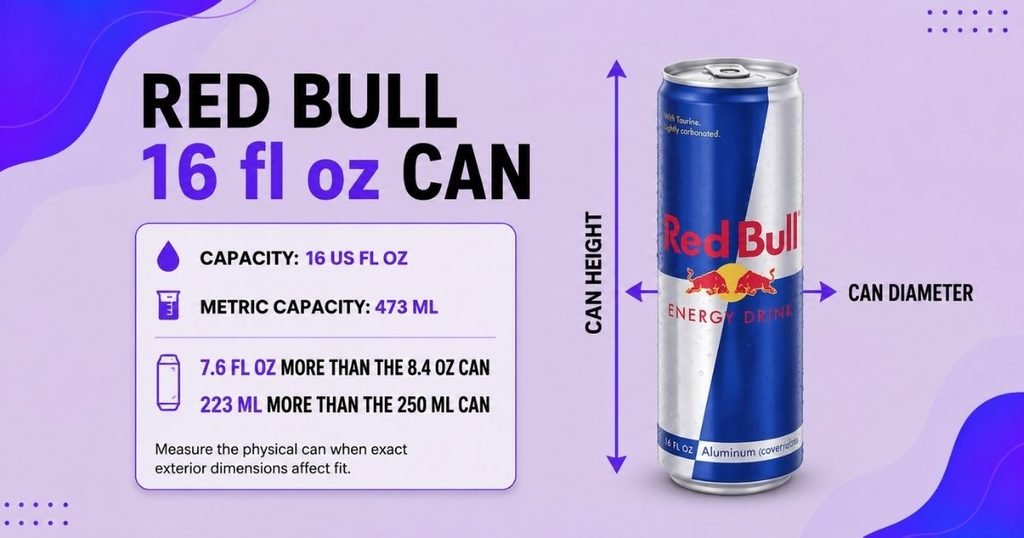 Red Bull 16 fl oz Can