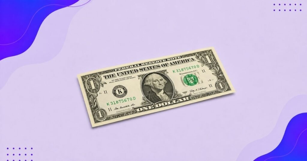 A US Dollar Bill
