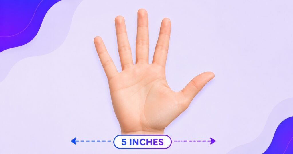 What Does 5 Inches Look Like on Your Hand