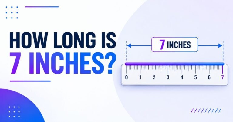 7 inches