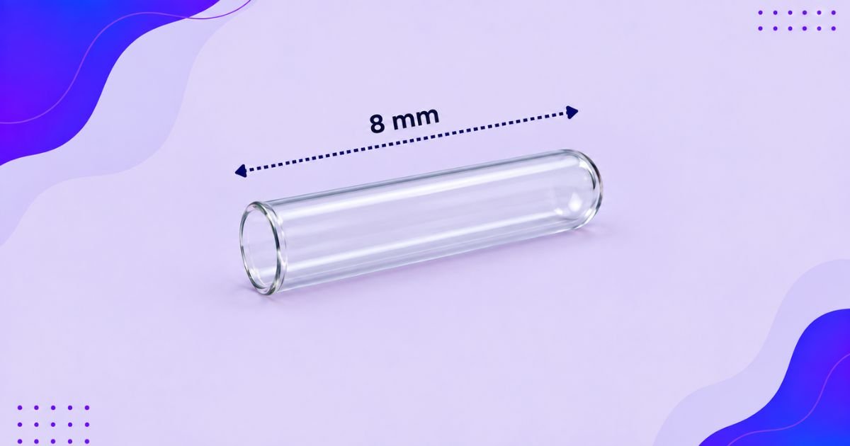 8 mm to cm