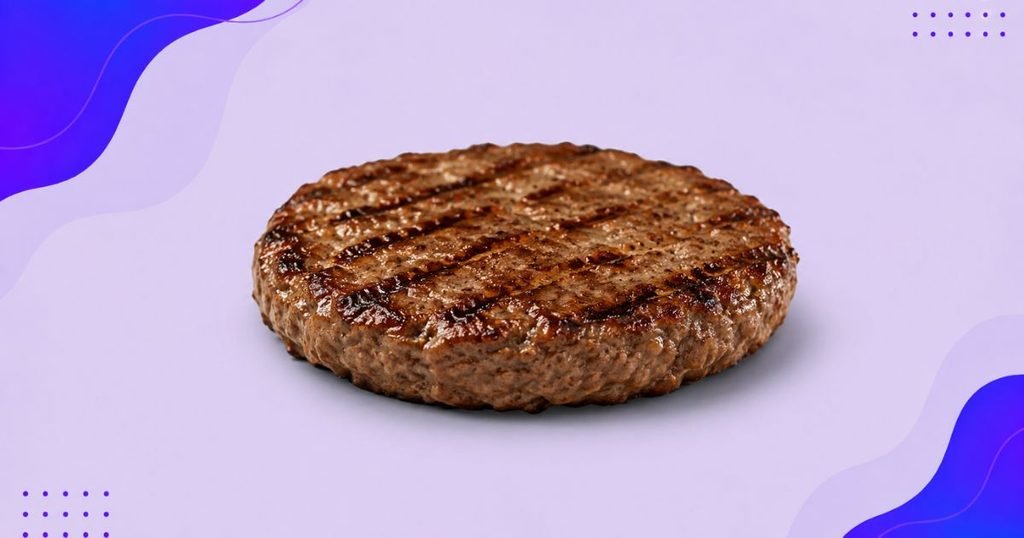 A Standard Hamburger Patty