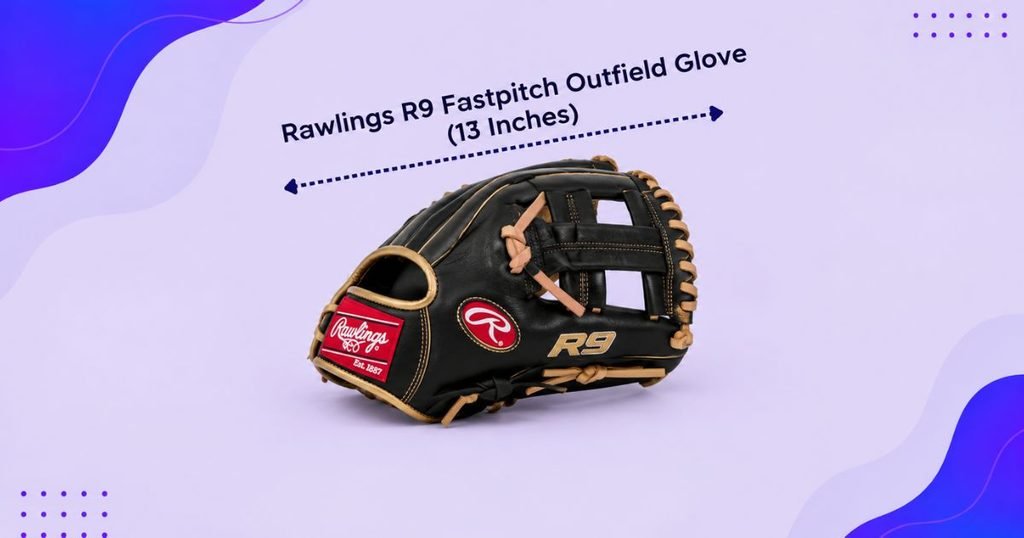 Rawlings R9 Fastpitch Outfield Glove
