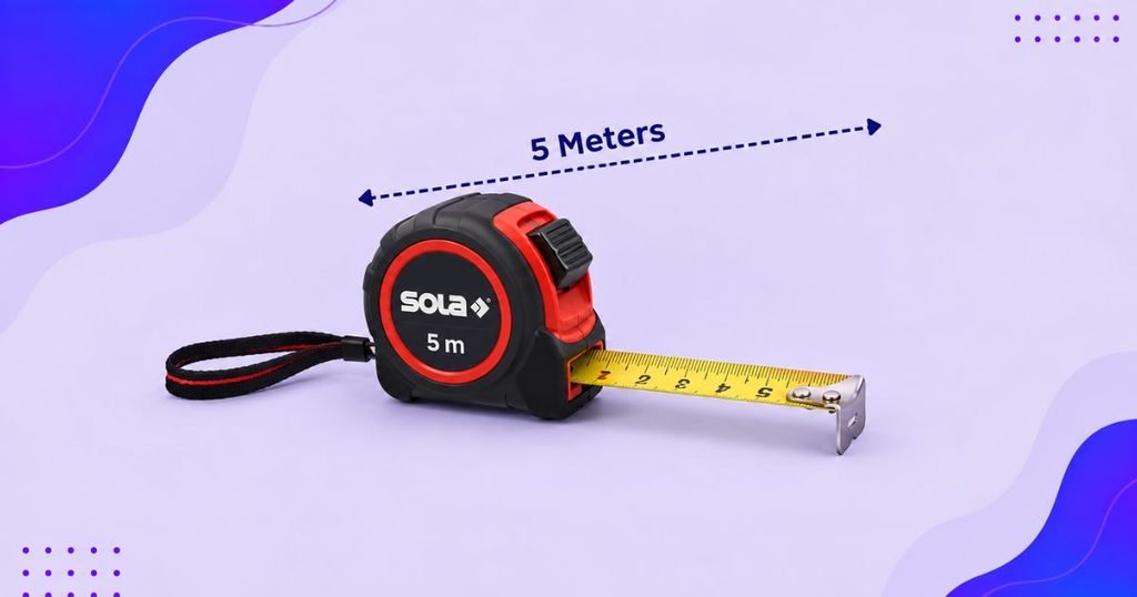 SOLA Five-Meter Pocket Tape Measure