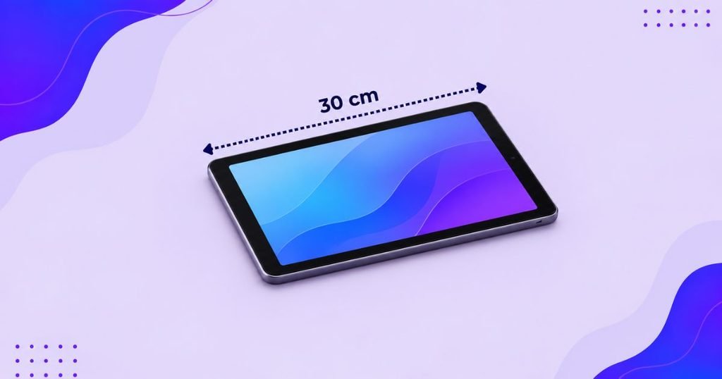 Tablet Screen Diagonal