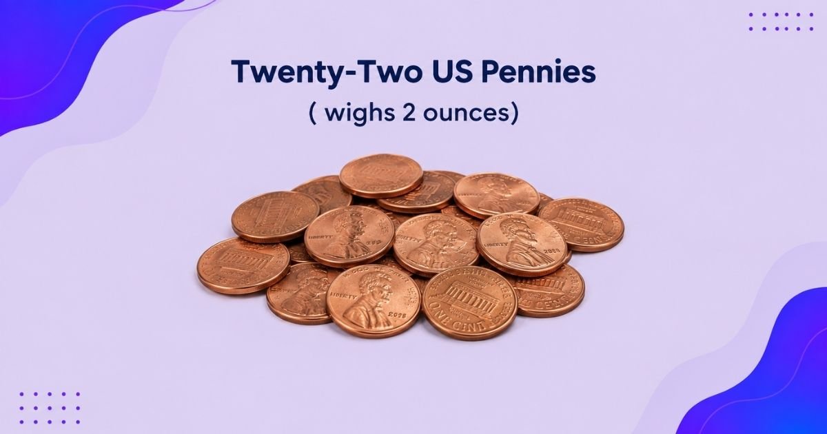 Twenty-Two US Pennies