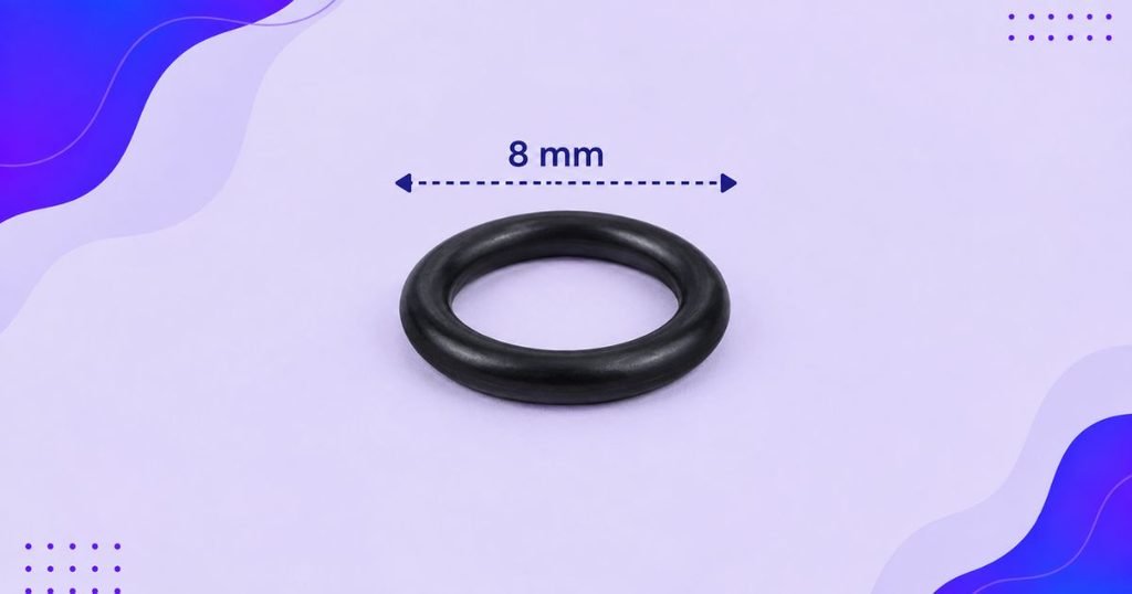 how big is 8 mm in inches