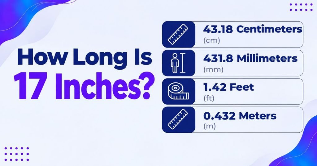 How Long Is 17 Inches